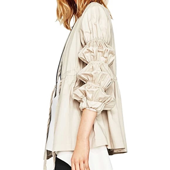 Zara Women's Gathered Sleeve Jacket today only (sept 14) - Picture 3 of 9